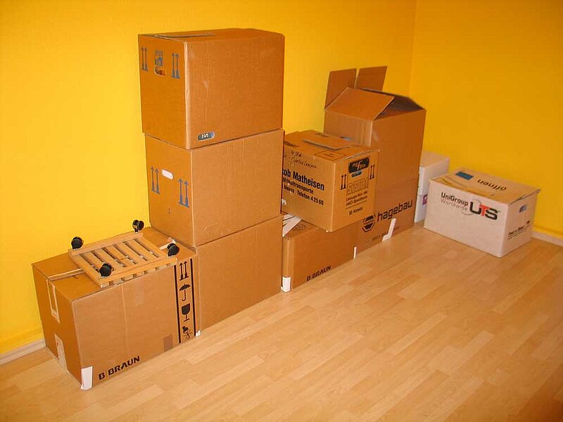 Umzugskisten richtig packen