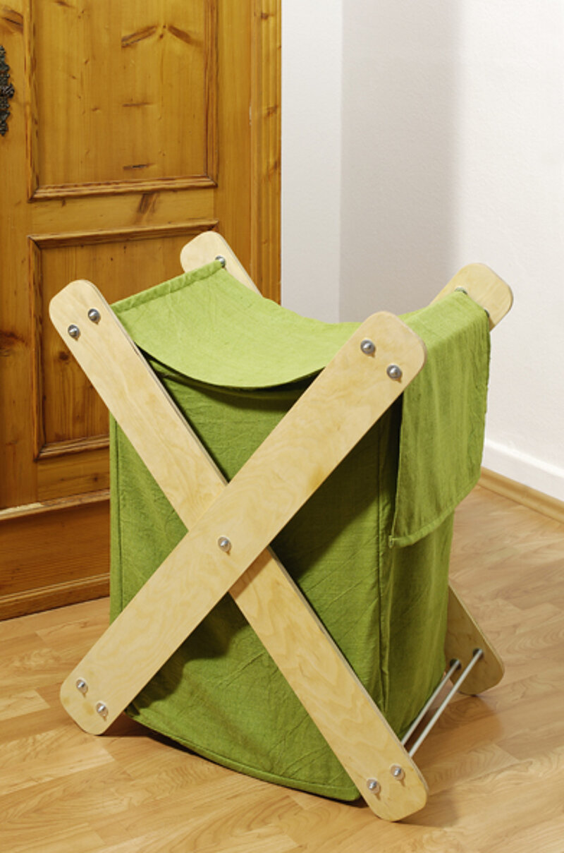 Wäschesack mit Gestell selbst bauen