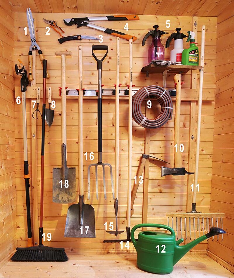Diese 19 Gartengeräte brauchst du