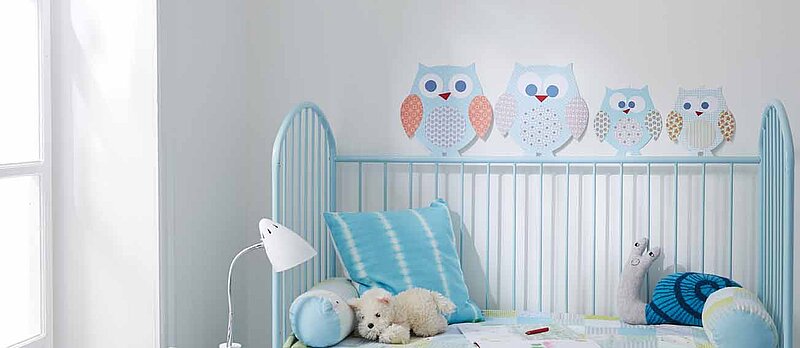 Kinderzimmer-Deko: Fantasievolle Wandgestaltung