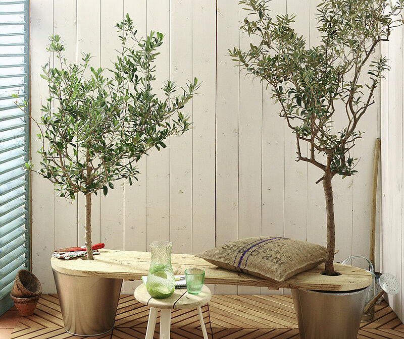Gartenbank selber bauen