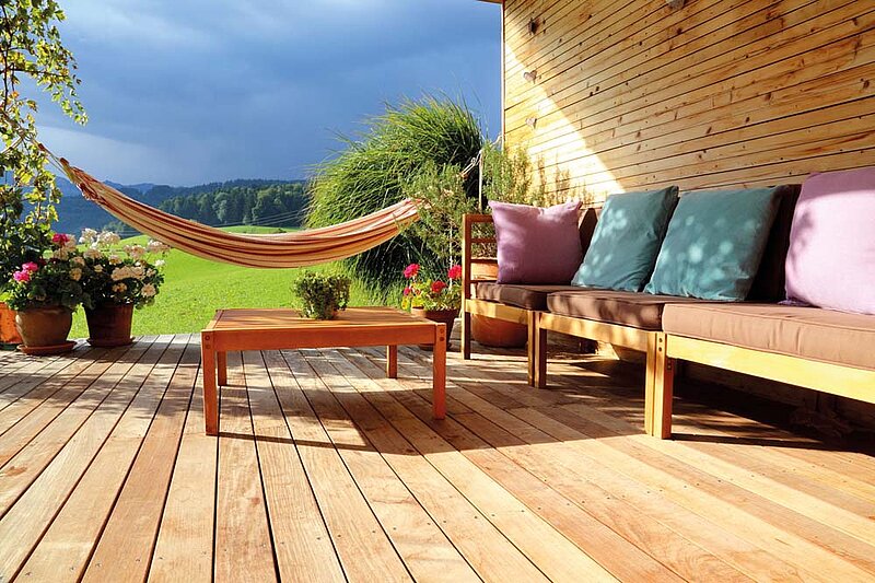 Holz-Terrasse planen und bauen