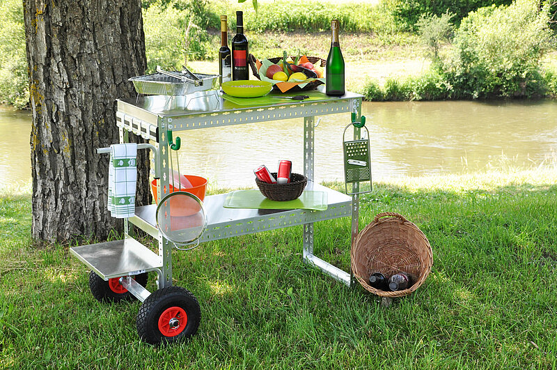 Grilltisch selber bauen