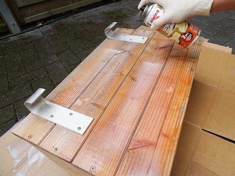 Holzschutz Holzpflege Öl Spray