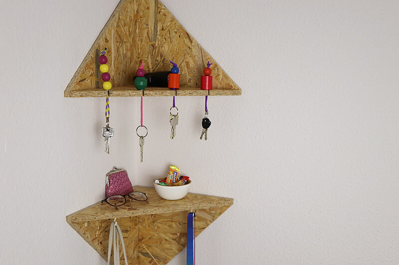 DIY-Schlüsselbrett für den Flur