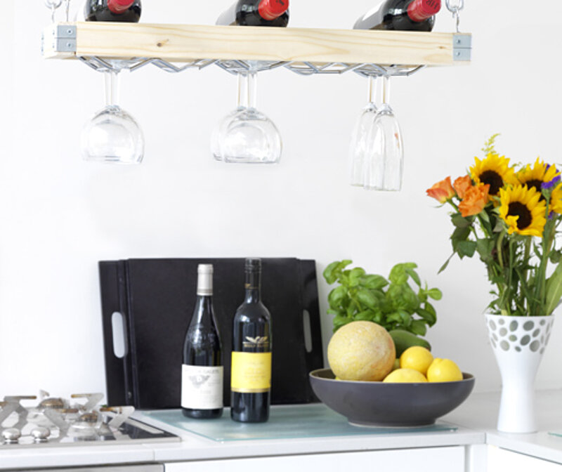 Weinregal Holz 