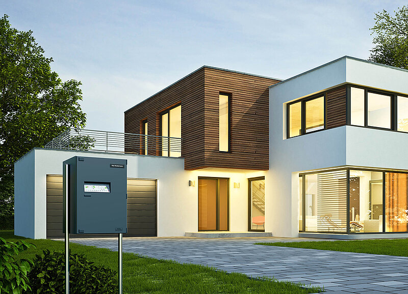 Paketbox Haus